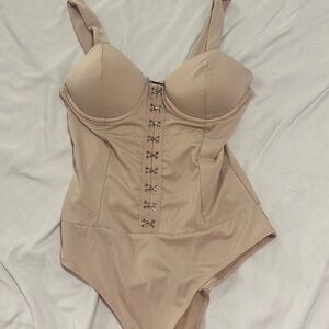 pink body suit NEW